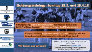 sichtungstraining neu